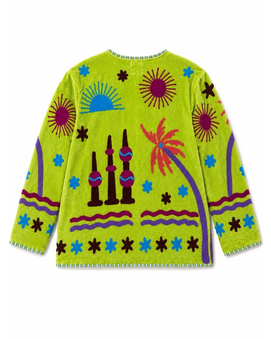 ASHINDIA SUSI JACKE BESTICKT