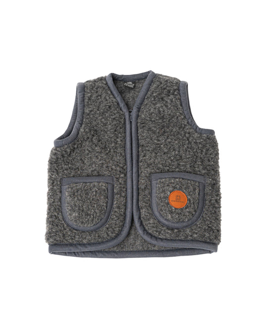 Kinder Schurwoll-Weste | awoolco