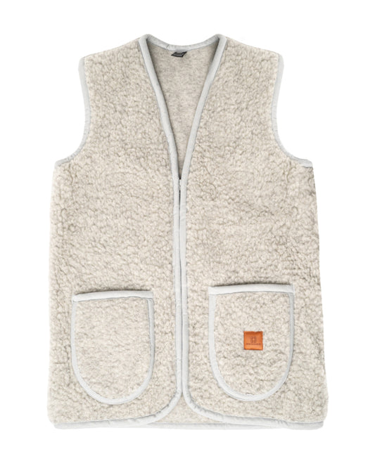 Schurwoll-Weste | awoolco