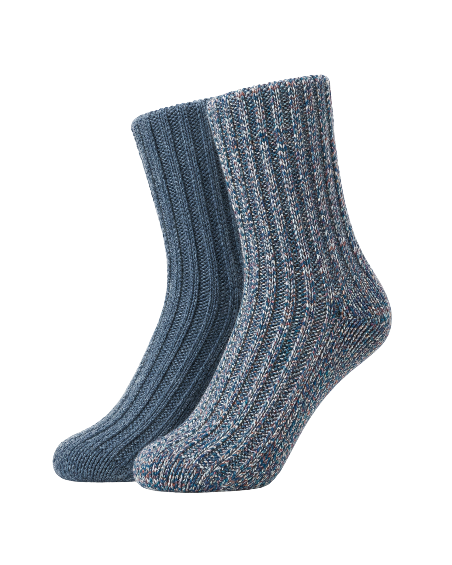 2 Paar Wollsocken mit Alpakawolle