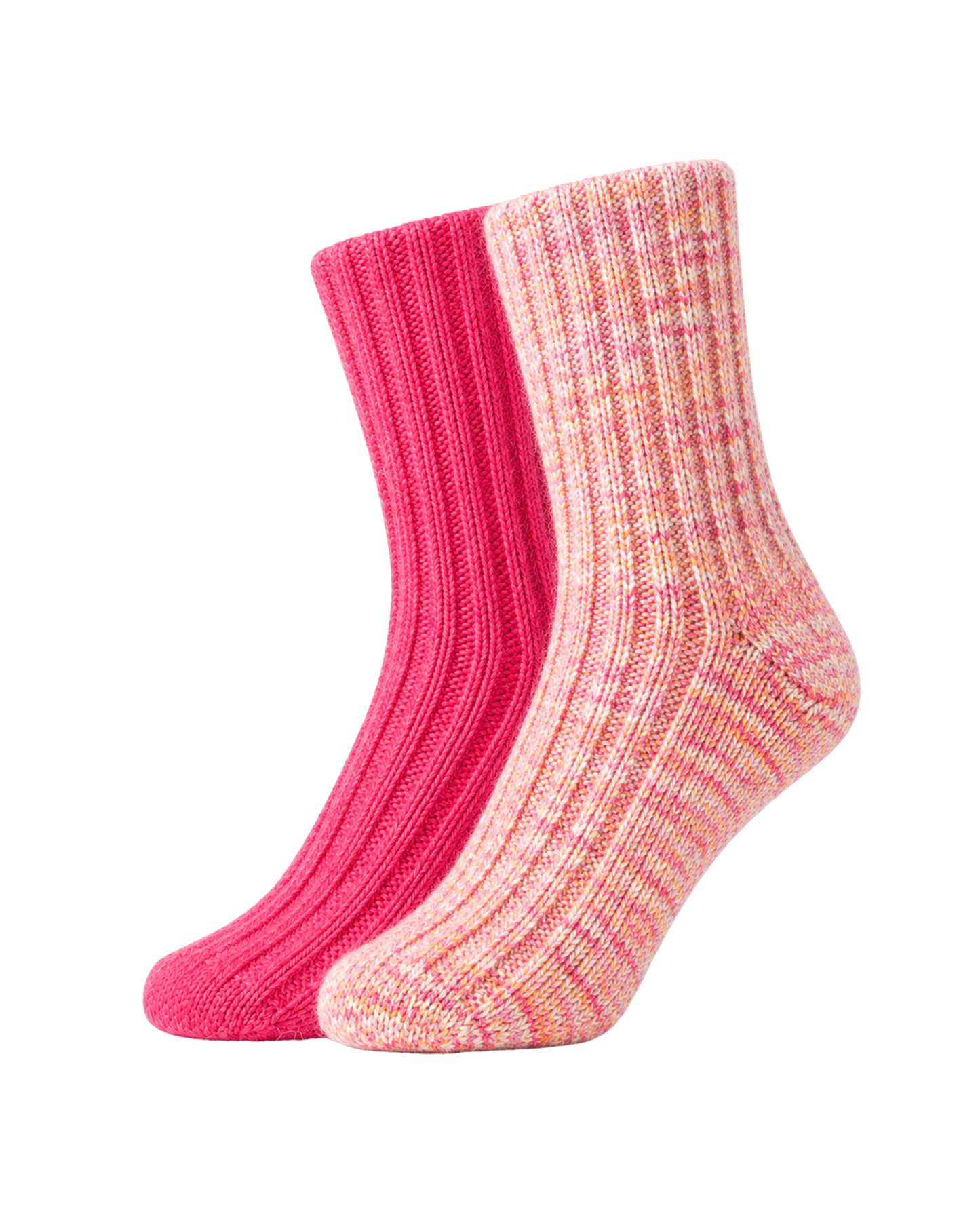 2 Paar Wollsocken mit Alpakawolle