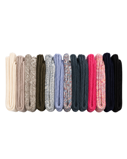 2 Paar Wollsocken mit Alpakawolle