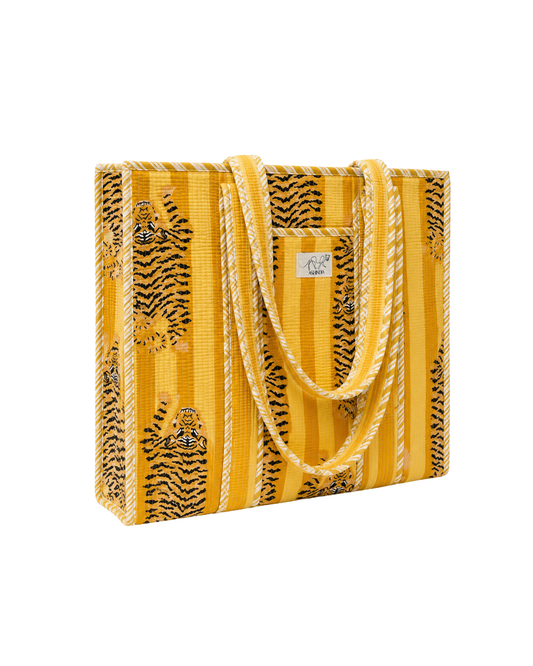 ASHINDIA Tote Bag gesteppt (extra Groß)