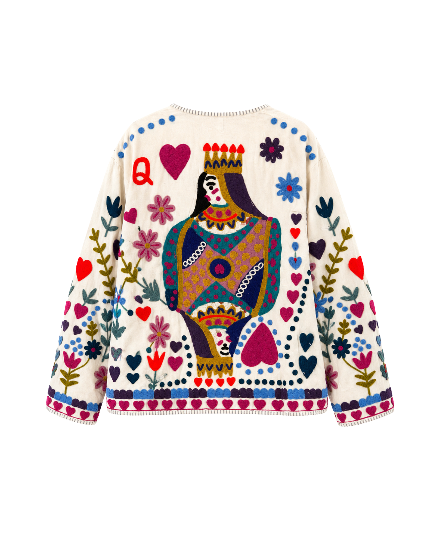 ASHINDIA SUSI JACKE BESTICKT