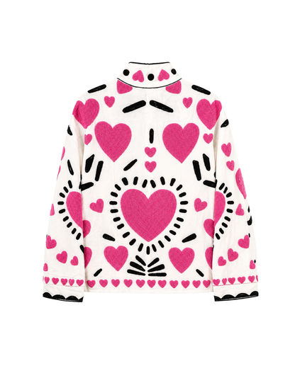ASHINDIA SUSI JACKE BESTICKT