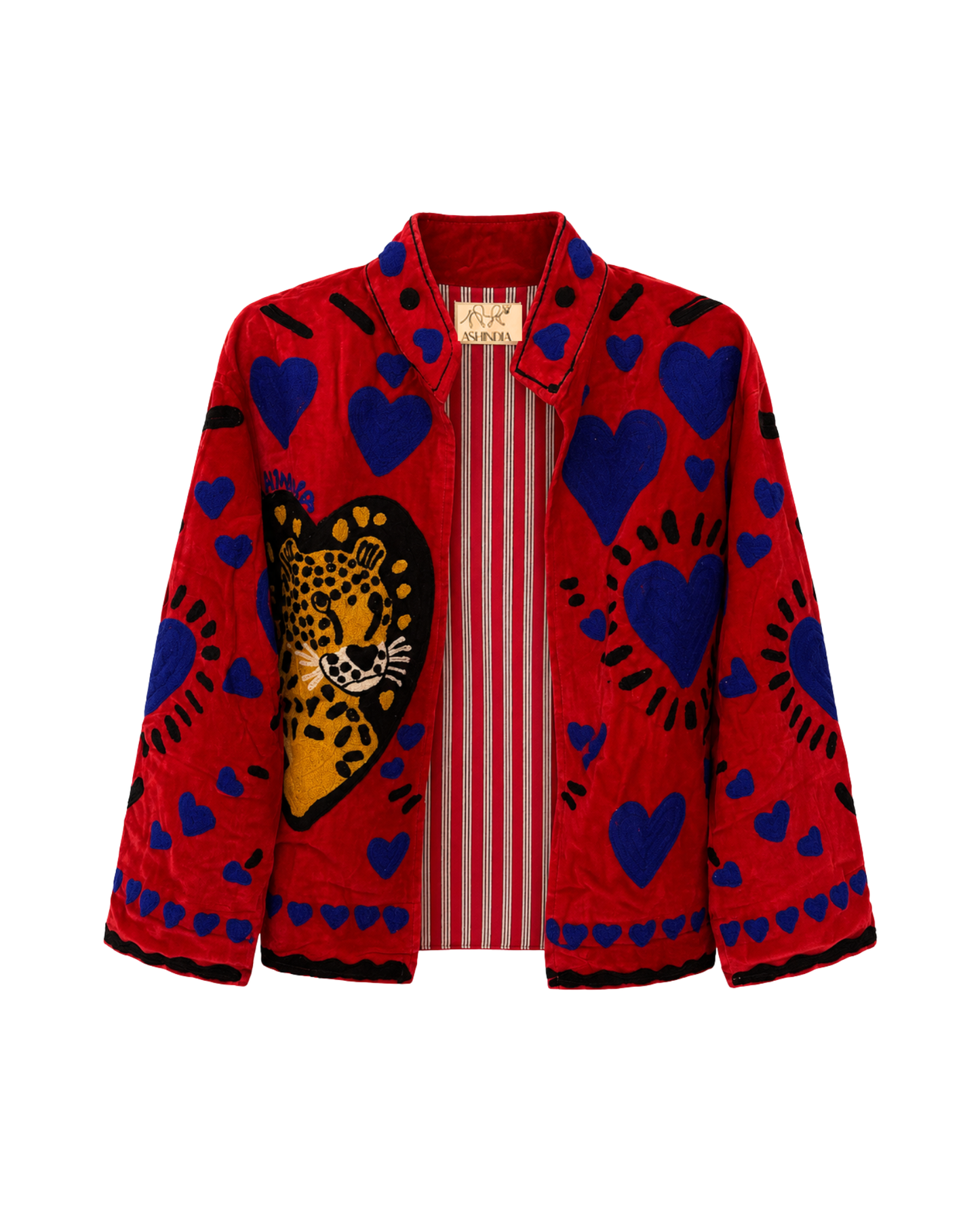 ASHINDIA SUSI JACKE BESTICKT