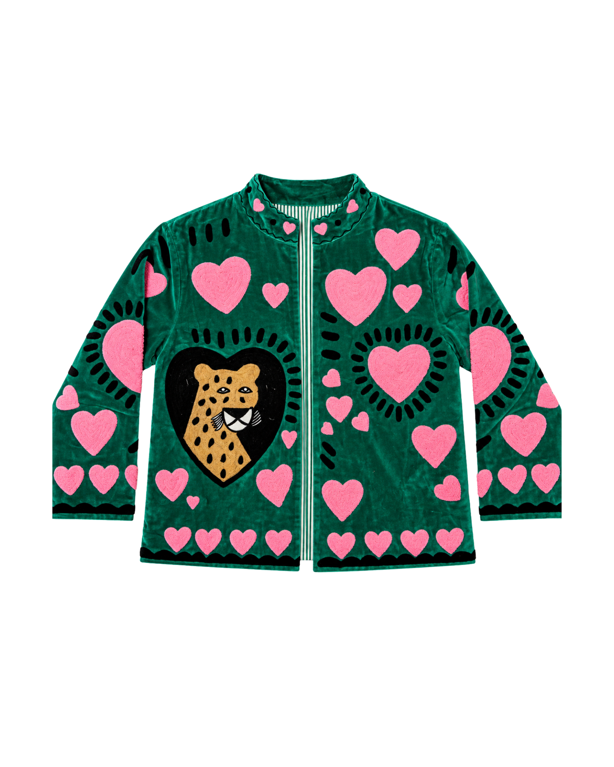 ASHINDIA SUSI JACKE BESTICKT