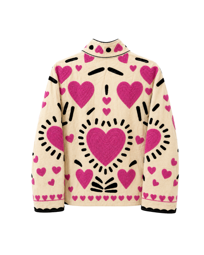 ASHINDIA SUSI JACKE BESTICKT