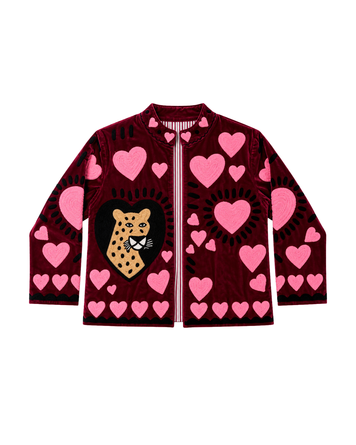 ASHINDIA SUSI JACKE BESTICKT