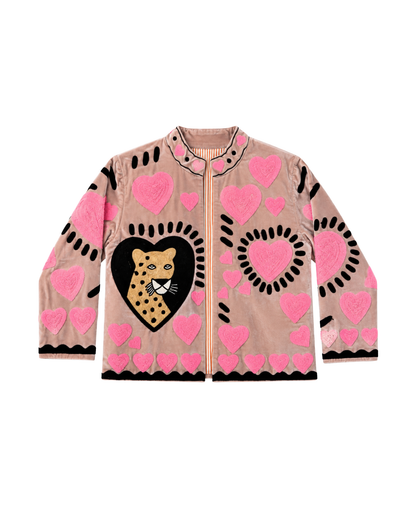ASHINDIA SUSI JACKE BESTICKT