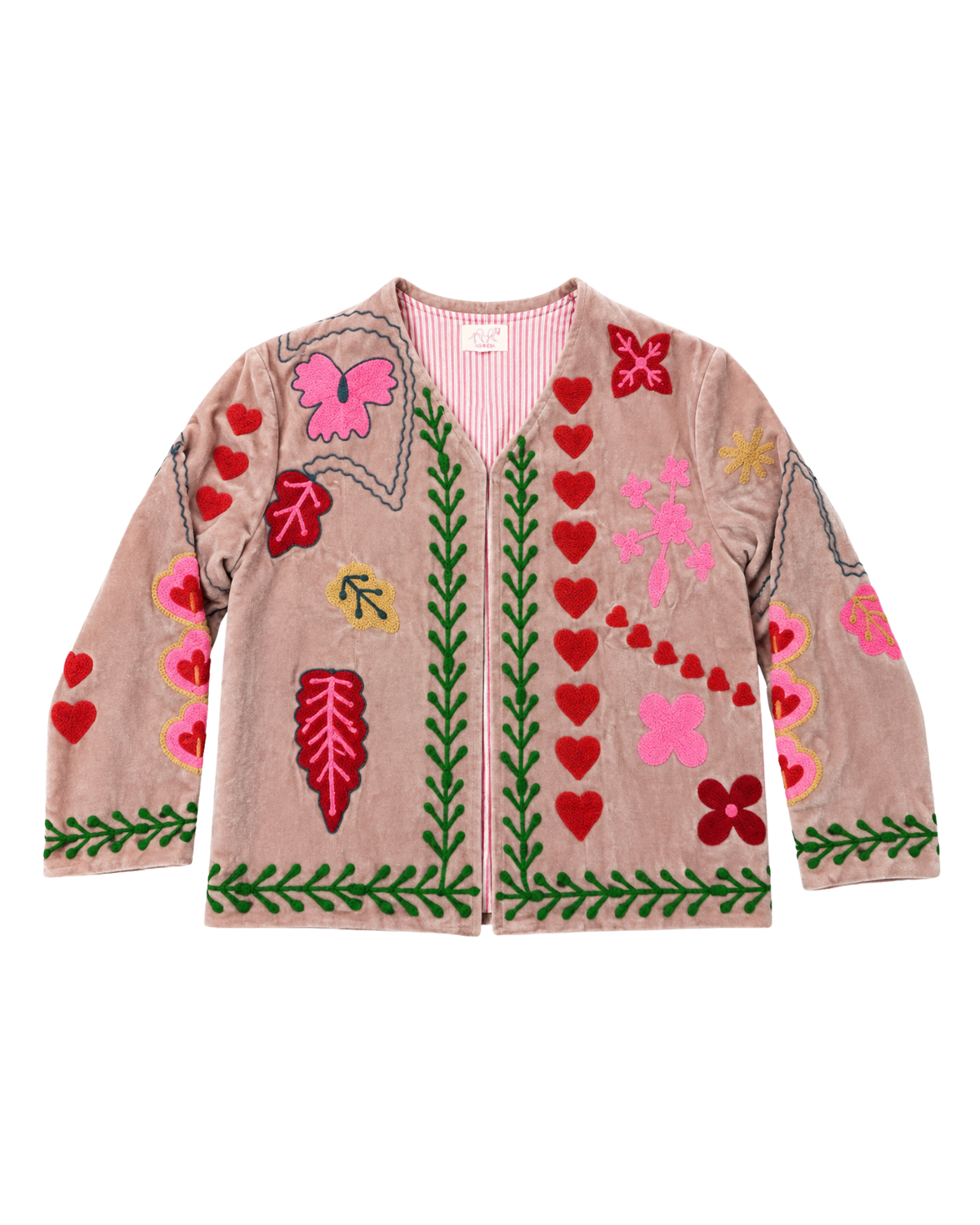 ASHINDIA SUSI JACKE BESTICKT