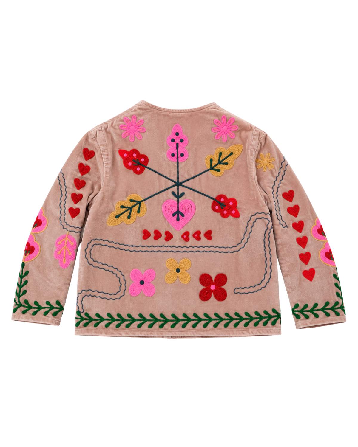 ASHINDIA SUSI JACKE BESTICKT