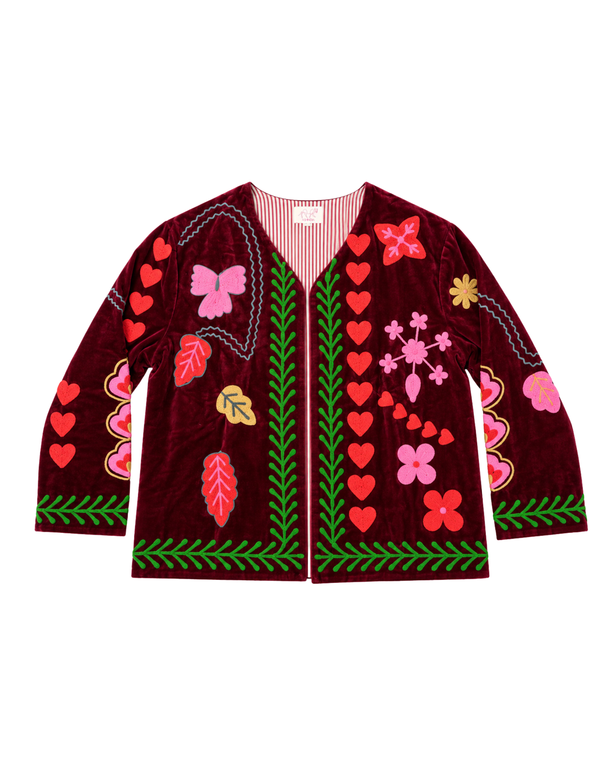 ASHINDIA SUSI JACKE BESTICKT