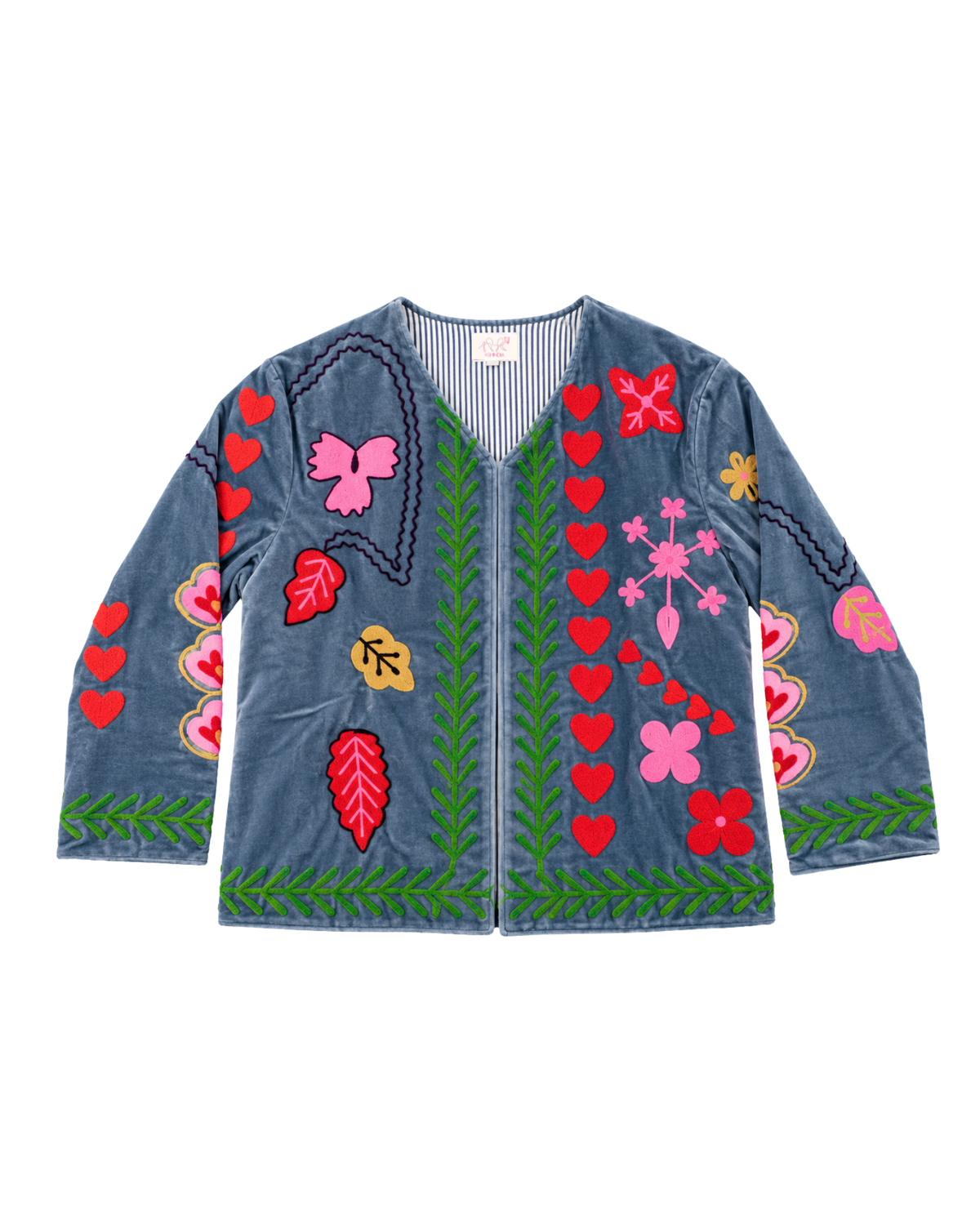 ASHINDIA SUSI JACKE BESTICKT