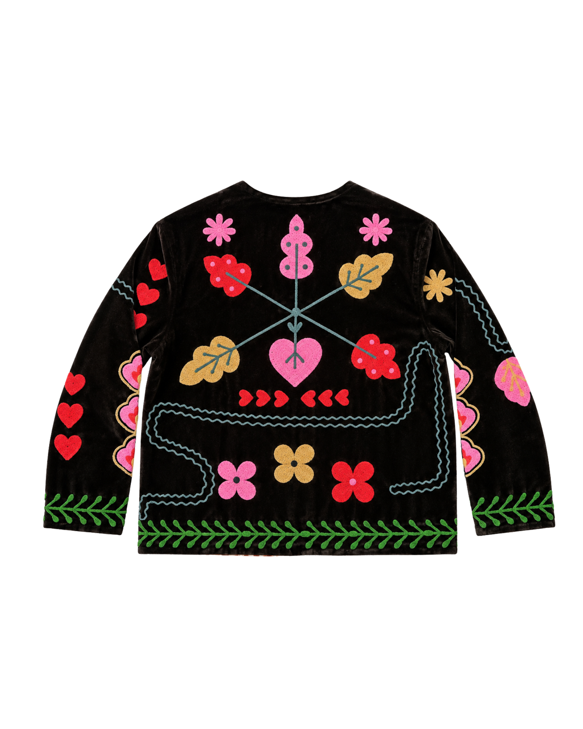 ASHINDIA SUSI JACKE BESTICKT