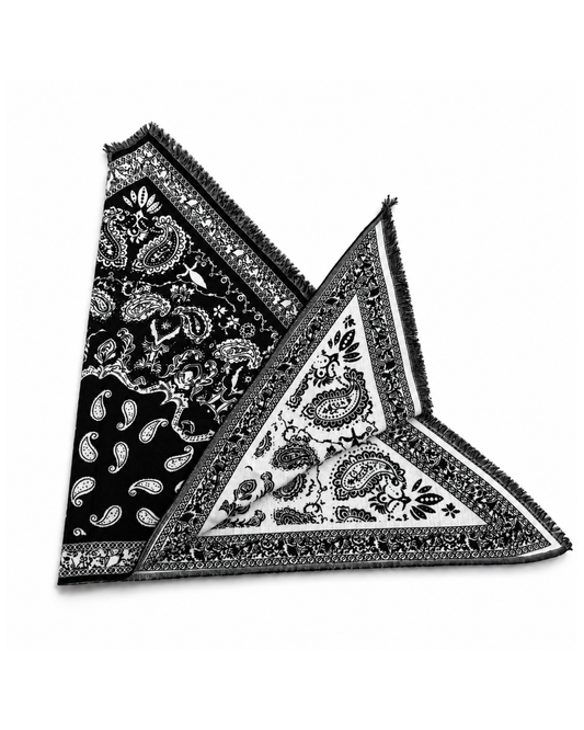 Dreieckschal mit Paisley-Muster