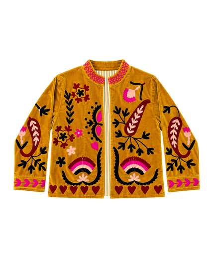 ASHINDIA SUSI JACKE BESTICKT