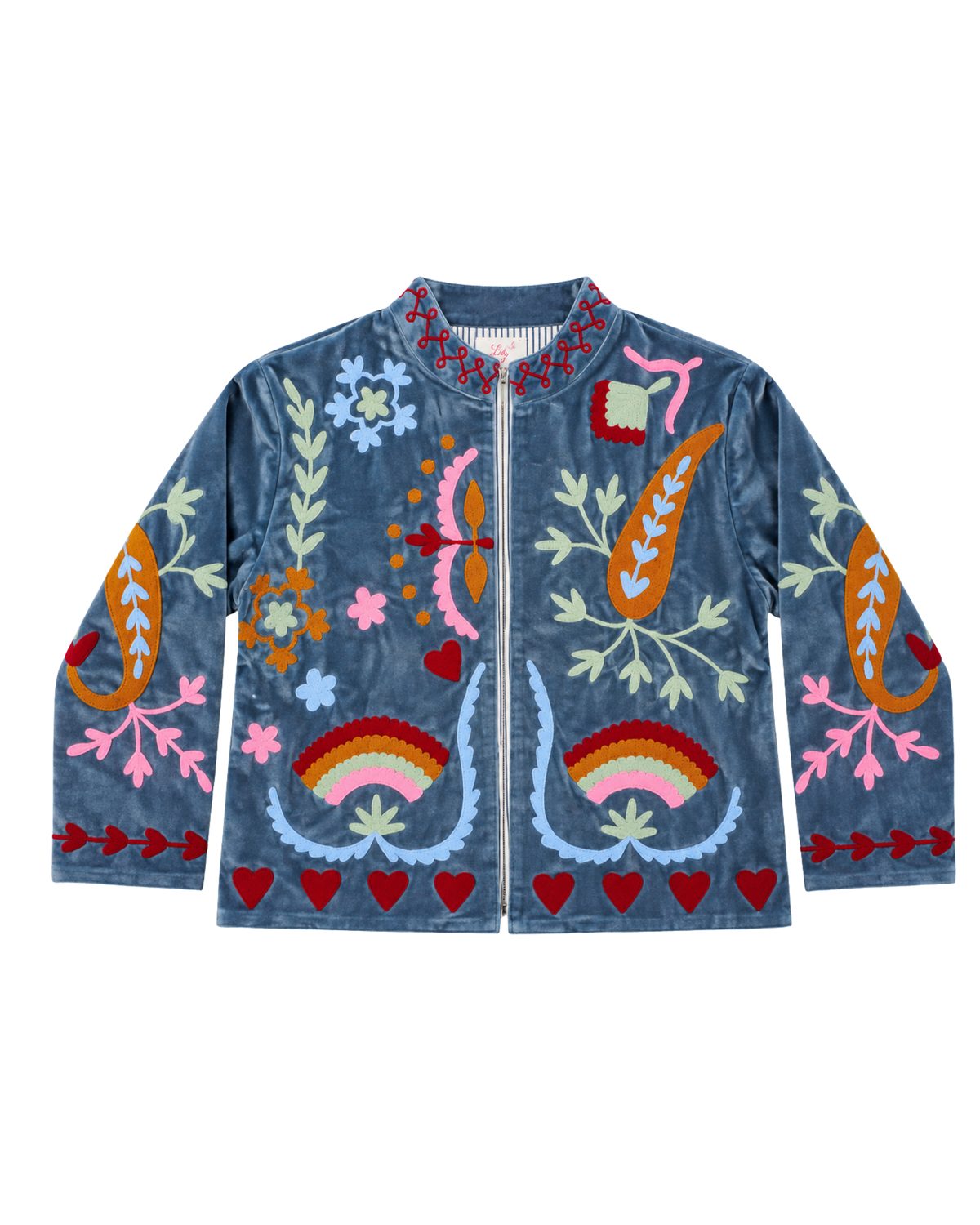ASHINDIA SUSI JACKE BESTICKT