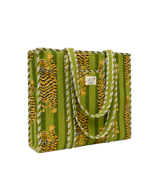 ASHINDIA Tote Bag gesteppt