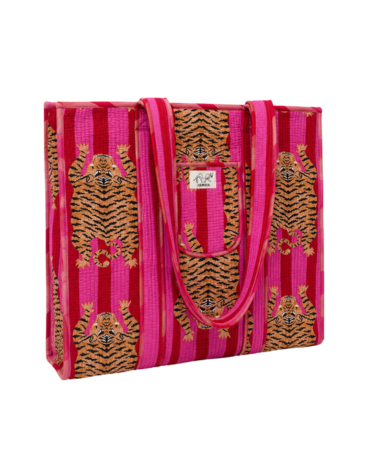 ASHINDIA Tote Bag gesteppt (extra Groß)