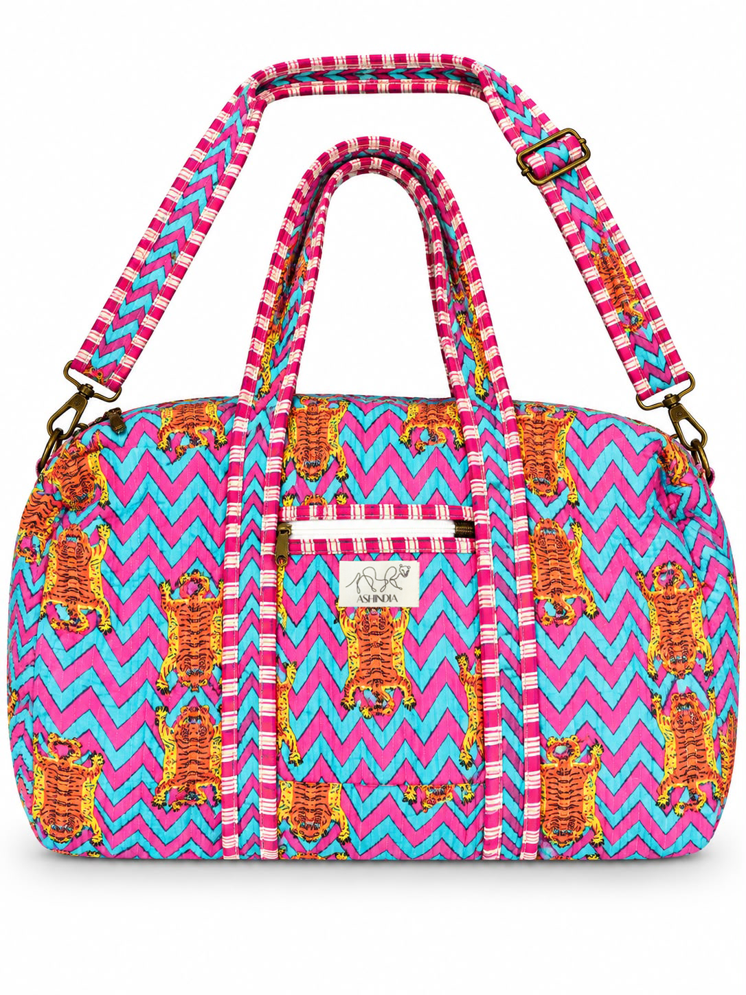 ASHINDIA Duffel Bag Tiger