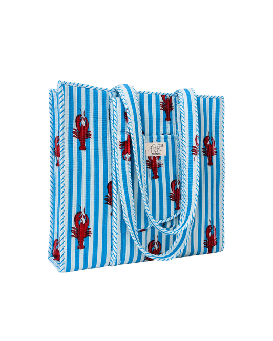ASHINDIA Tote Bag gesteppt