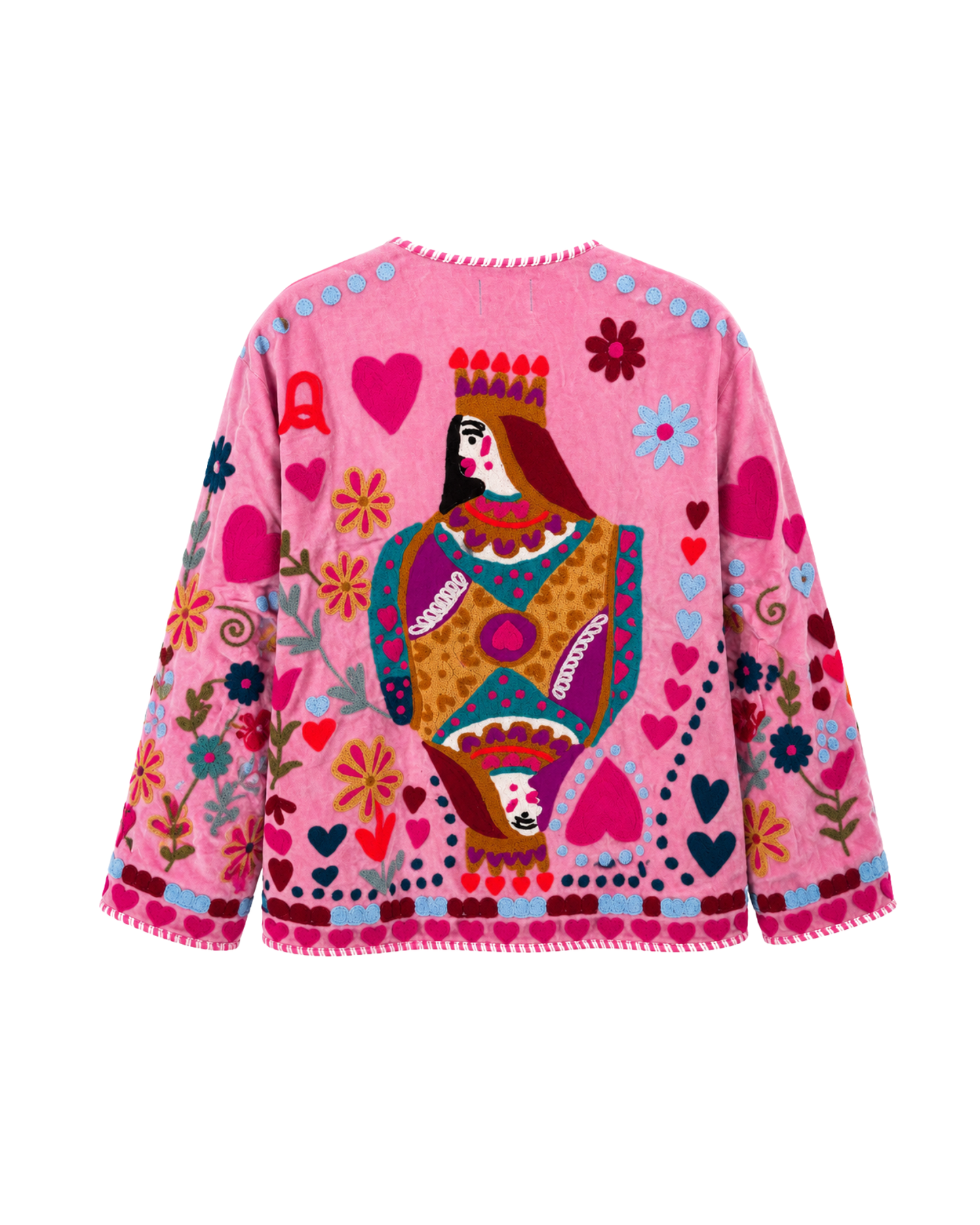 ASHINDIA SUSI JACKE BESTICKT