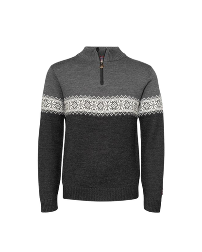 Wollpullover 100% Merinowolle Half-Zip | NORWOOL