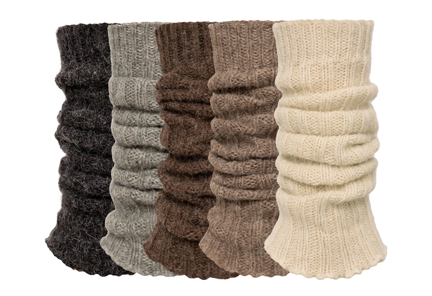 Alpaka Stulpen - 100% Wolle | HomeOfSocks