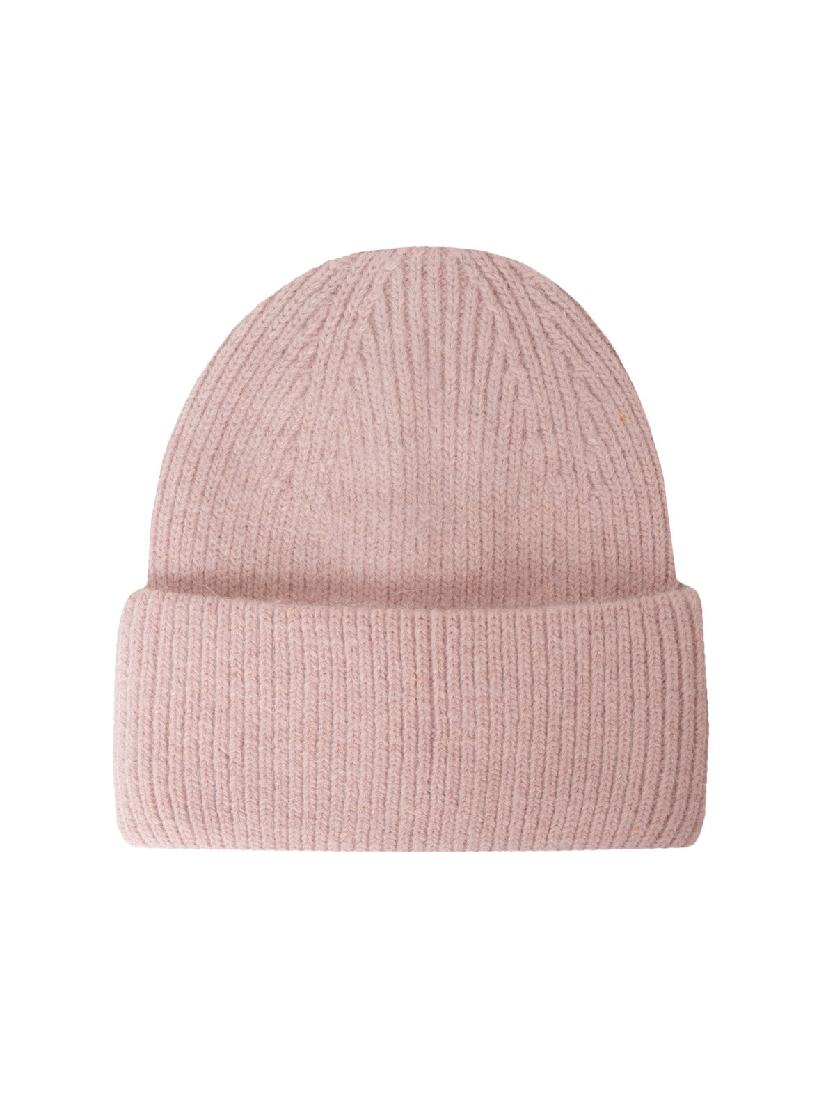 Mütze mit Umschlag Beanie mit Wolle