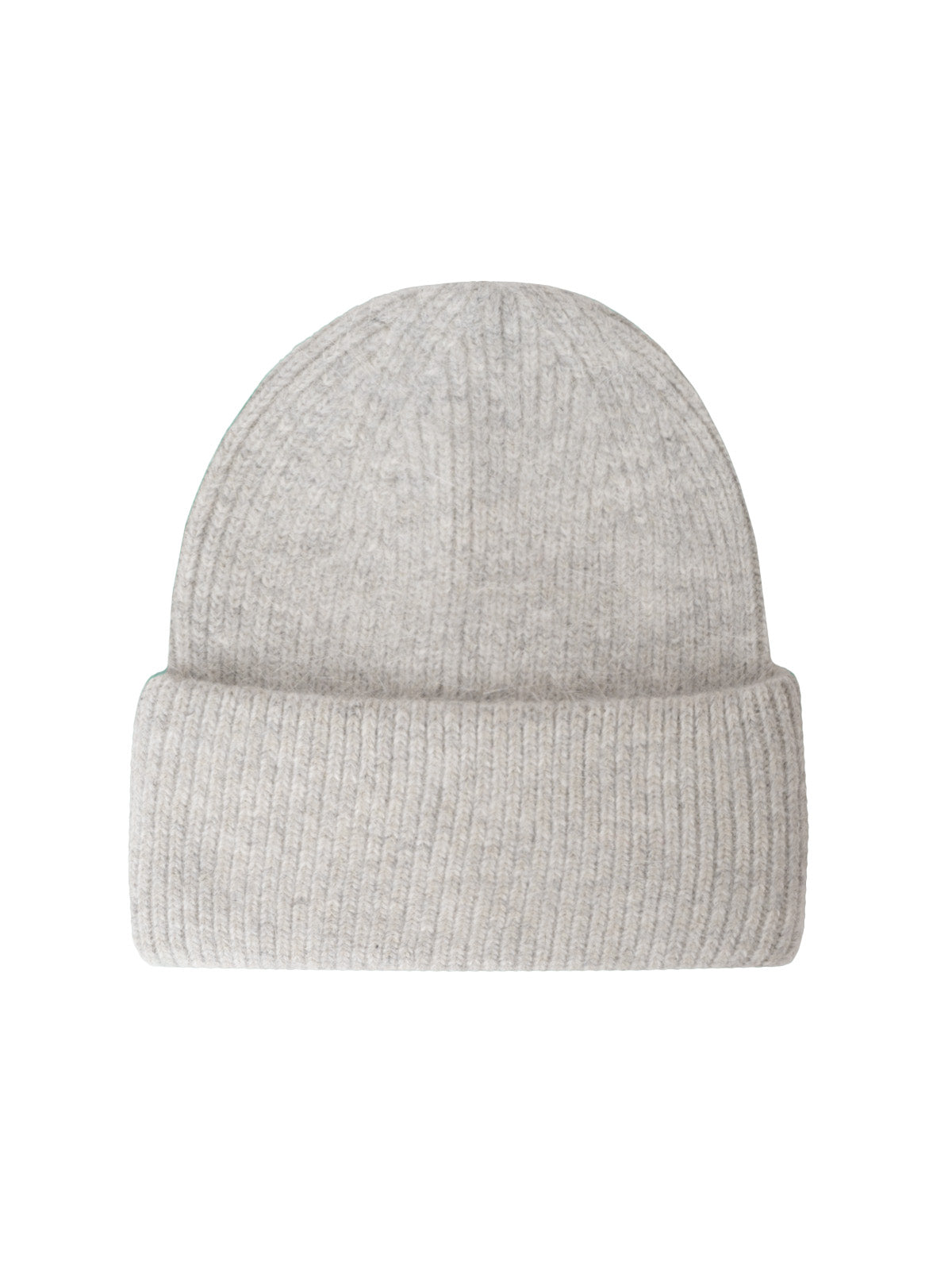 Mütze mit Umschlag Beanie mit Wolle