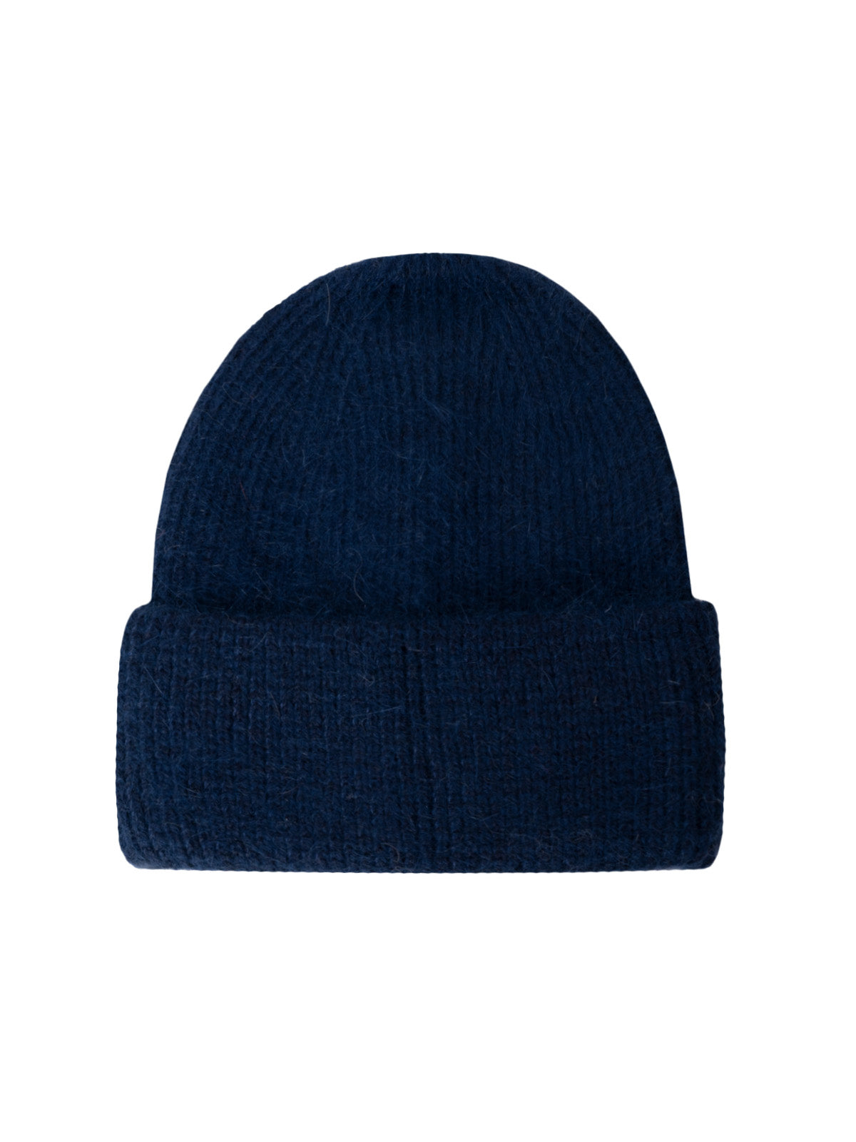 Mütze mit Umschlag Beanie mit Wolle