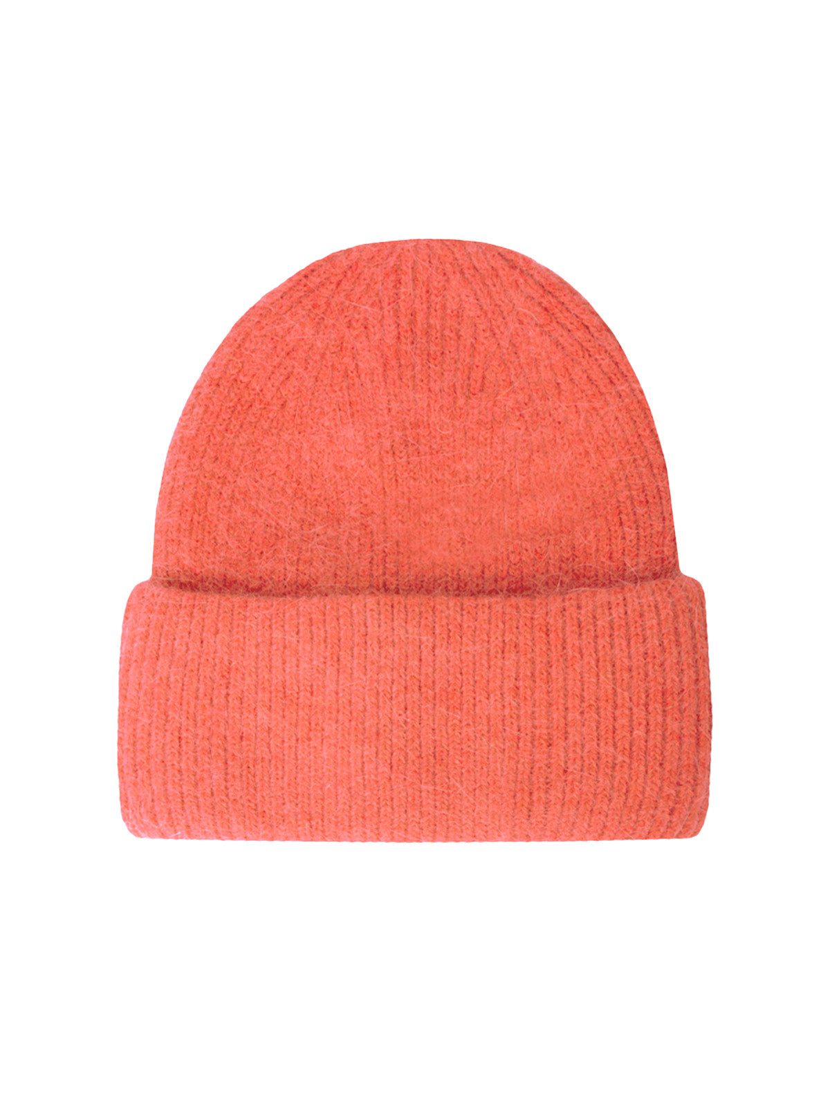 Mütze mit Umschlag Beanie mit Wolle