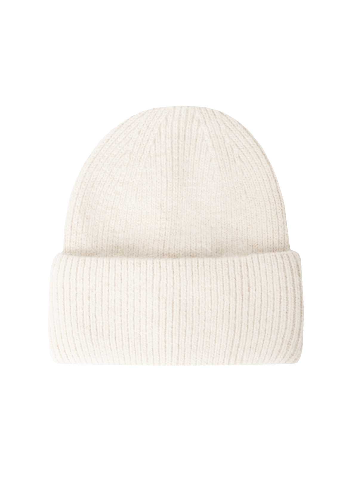 Mütze mit Umschlag Beanie mit Wolle