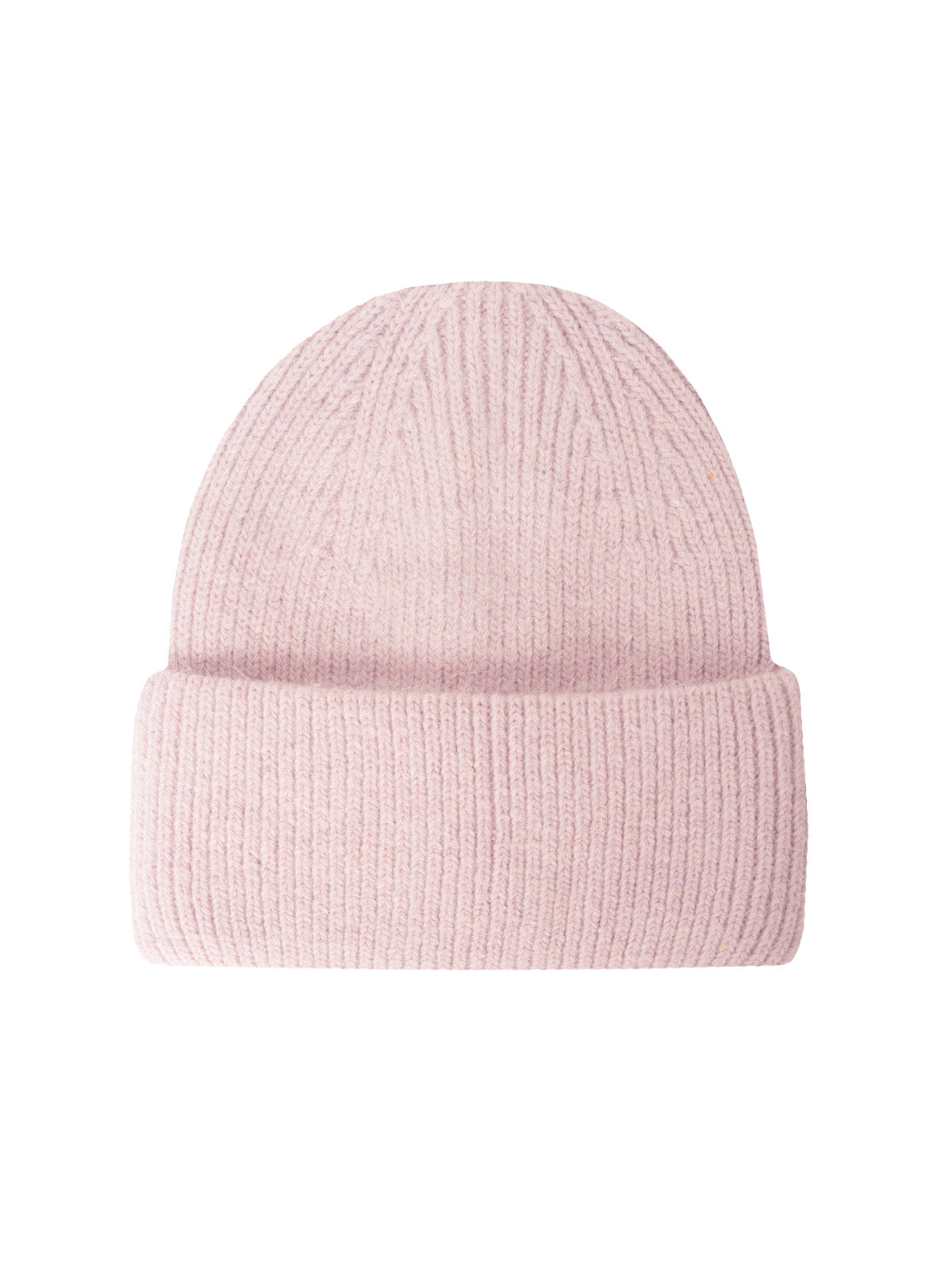 Mütze mit Umschlag Beanie mit Wolle