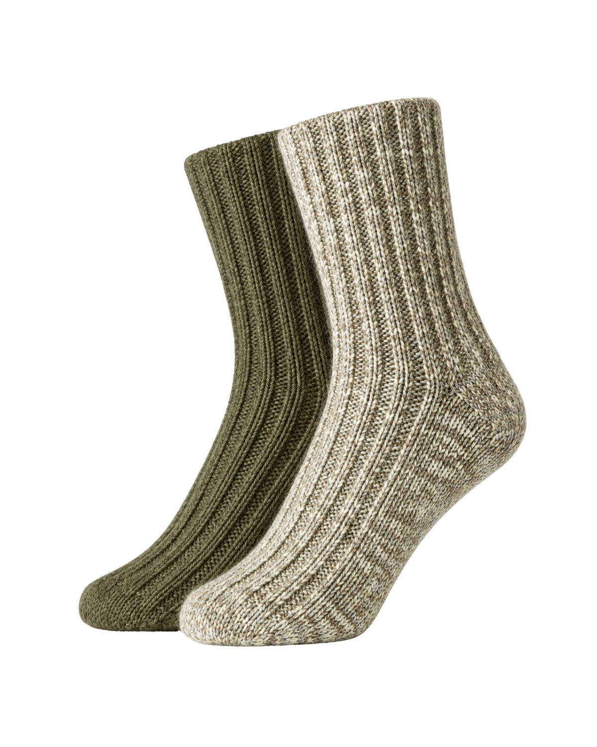 2 Paar Alpaka Wollsocken – 50 % Wolle