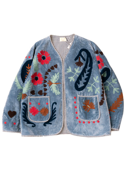 ASHINDIA SUSI JACKE BESTICKT