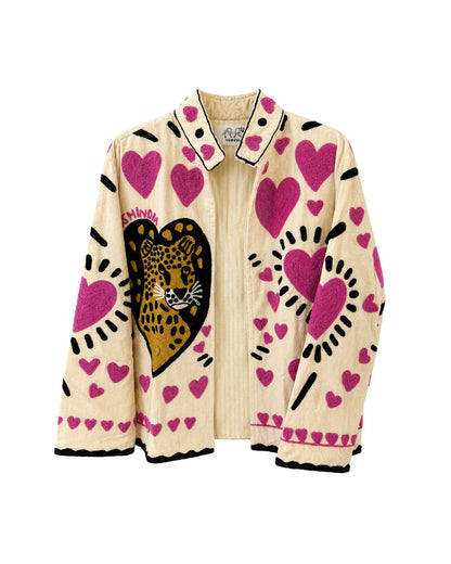 ASHINDIA SUSI JACKE BESTICKT