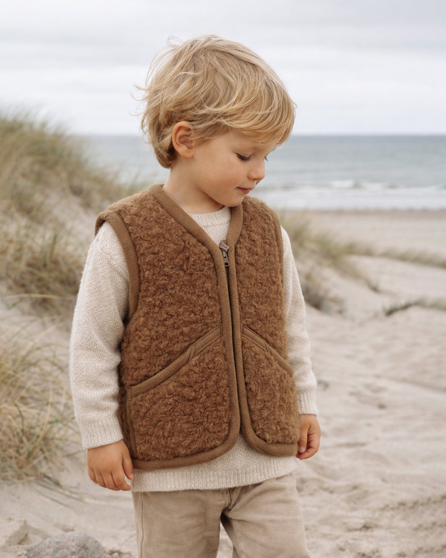 Kinder Schurwoll-Weste | awoolco