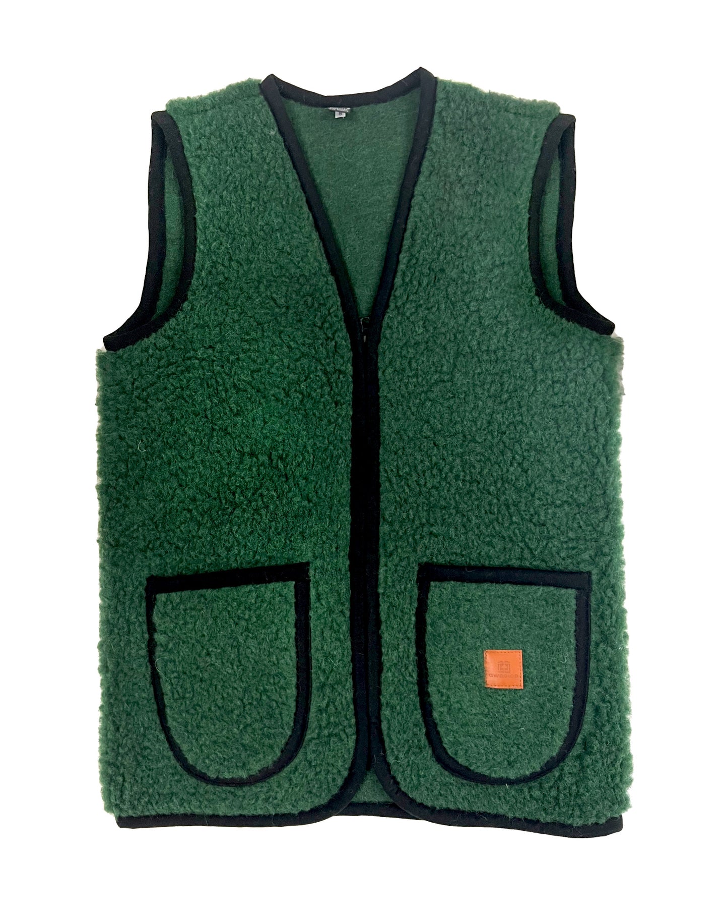 Schurwoll-Weste | awoolco